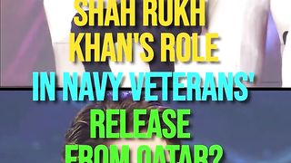 SRK's Team Denies Role In Ex-Navy Veterans' Release From Qatar.