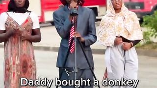 Pinki pinki ponki dady bought donkey