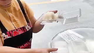 Yummy Sticky Mango Rice Viral Video. Must Watch.