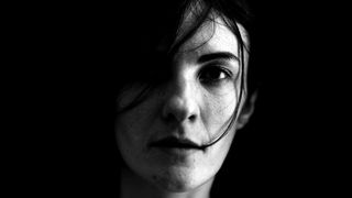 face black and white model