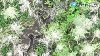 Наводка с помощью дрона
