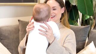 WIFE REACTS TO HER BABY VS HER HUSBAND