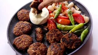 Turkish Kabab, Turkish Kofta Kabab, Turkish Beef Kabab