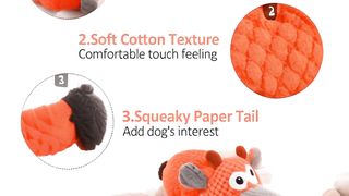Dog Plush Toy for Large Aggressive Chewers