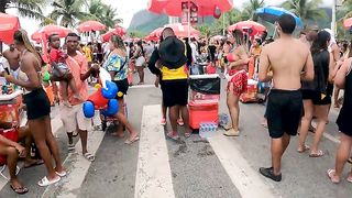 Rio De Janeiro CARNIVAL 4K  2024 BEST Street Party BRAZIL