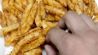 I maked french fries ????