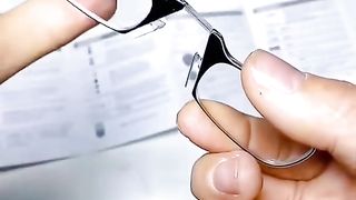 Miniature reading glasses