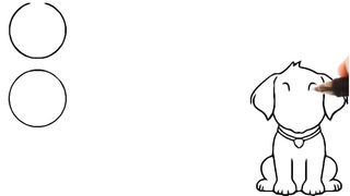 D for Dog drawing #drawing