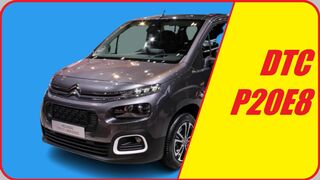 ✅ FALLO DEPÓSITO ADBLUE, P20E8. CITROEN BERLINGO AÑO 2018. Código de motor BH02. TESTIGO #adblue .