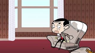 Mr. Bean kedatangan tukang paket barang