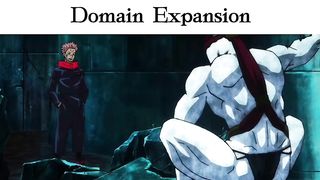 SUKUNA - DOMAIN EXPANSION . . #jujutsukaisen #ryomensukuna #anime#gojosatoru