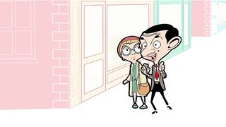 Mr. Bean di tempat penjualan alat musik