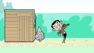 Mr. Bean main biola, eh malah pada kabur