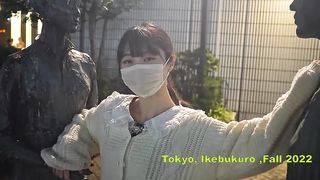 Sharing a night with a cute Japanese Girl
