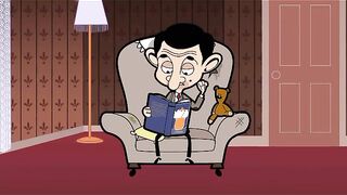 Mr. Bean Panik melihat asap hitam