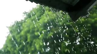 Pleasant rain ambient