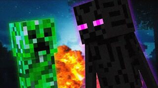 CREEPER vs ENDERMAN - Epic Rap Battles of Minecraft (Slava KPSS, CMH & Lida)