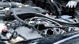 Removing Mercedes s class S500 2015