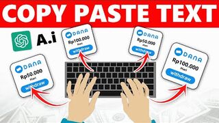 MAKE MONEY ONLINE : 100 Ribu/Hari COPY PASTE TEXT Berita pake AI di Google - Cara Menghasilkan Uang dari Internet 2024.