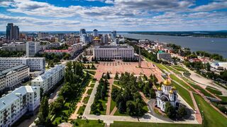 Samara is the most beautiful city in the Volga region