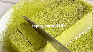 Puding matcha