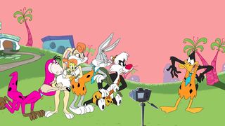 ACME Fools   Looney Tunes & Flintstones Mash-Up!