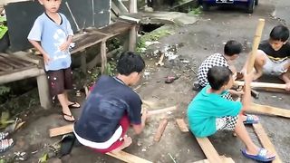 Kids Plays Long Legs Unchh|Wow||