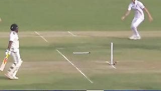 Sarfraz Khan run out in 1st innings