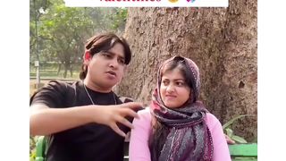 Desi Couple at Park- Funny memes