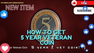 How To Get 5 Year Veteran Coin CS2 2024 - CS2 5, 10 Year Veteran Coin #cs2 #cs2guide #5yearcoin
