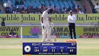 Rohit Sharma 100 in 3rd against england