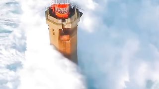 the ferocity of the sea and the beauty of the sea, the sky