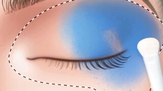 Asmr colorful makeup ????