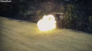 Ukrainian battalion tank crews head into combat and blow up Russian targets