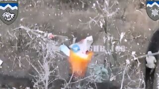 Ukrainian forces clearing Russian trenches near Bakhmut