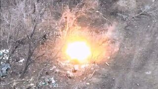 Ukrainian kamikaze drones are being used near Bakhmut