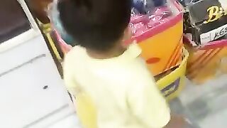Kid Helping Father
