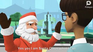 Santa Claus funny video