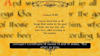 The power of praying in tongues