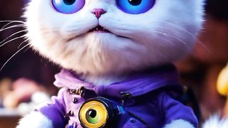 cats become various characters
