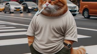 GINGER CAT SMOKE AND GET LUNG CANCER catmemes cat funny shorts