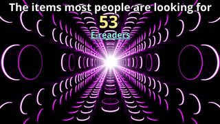 The items most people are looking for