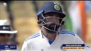 India all out on 445 in 1st innings