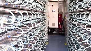 Bitmain Bitcoin hydro mining containers in Washington #bitmain #bitcoin