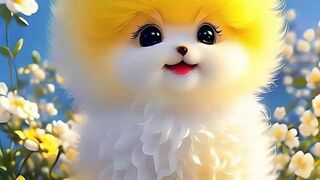 cute cat & dog ai video #shorts
