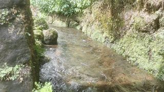 The beauty of the waterfall in Indonesia