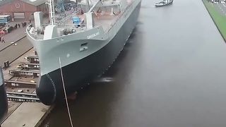 ships launching