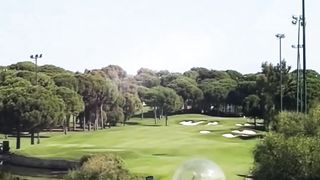 Playing Golf