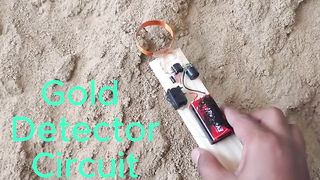 Gold-Metal Detector Circuit #Electronics #shorts #electrical