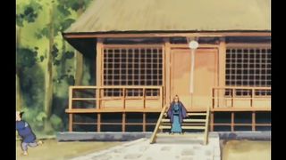 Ninja bayang biru menghadang pasukan Ninja